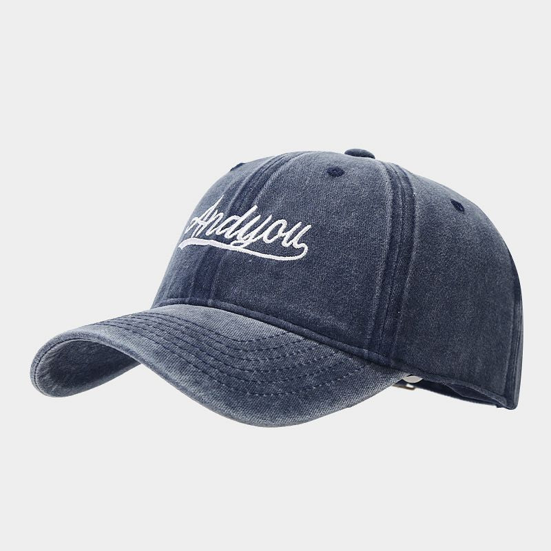Wholesale Cotton Curved Brim Letter Baseball Cap